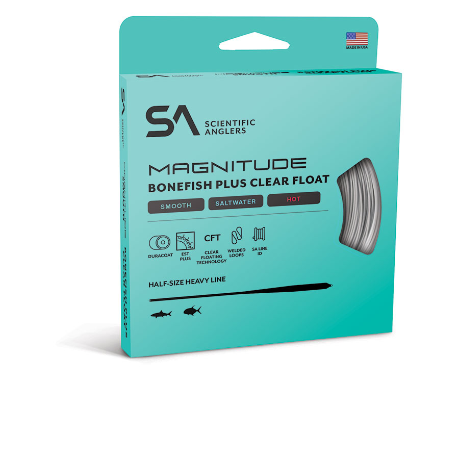 Scientific Anglers MAGNITUDE SMOOTH BONEFISH - CLEAR Fly Line