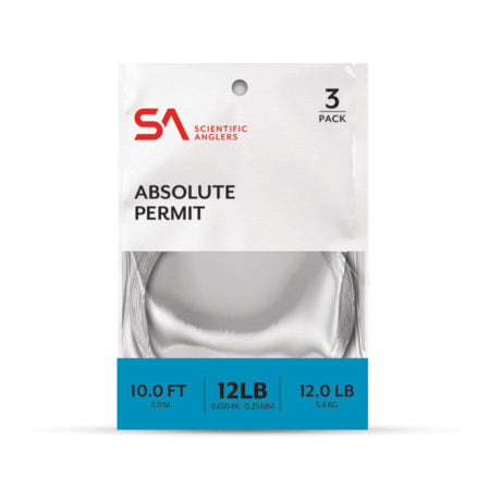 SCIENTIFIC ANGLERS ABSOLUTE PERMIT 3-PACK